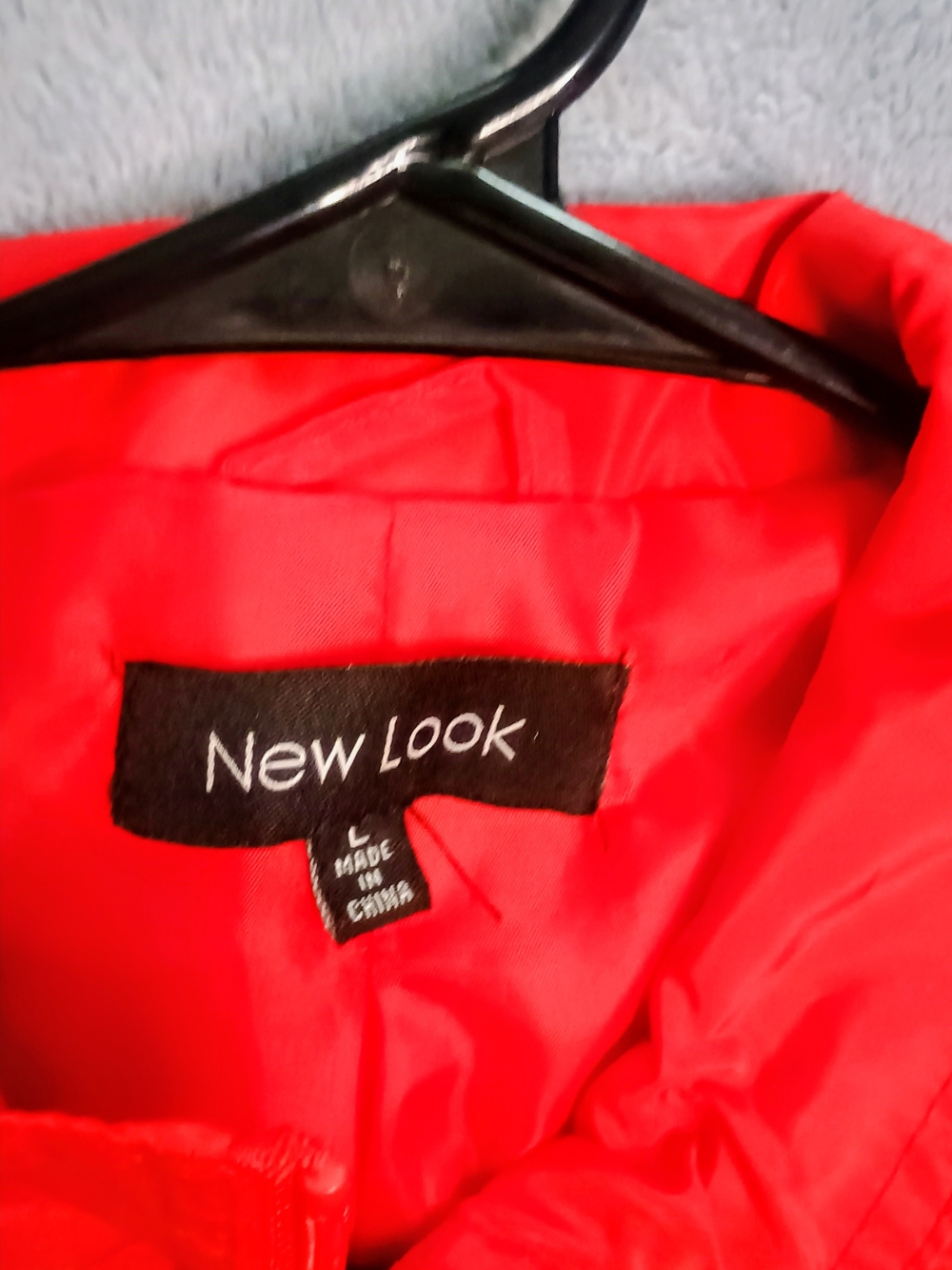 New Look Vibrant Red Zip-Front Jacket